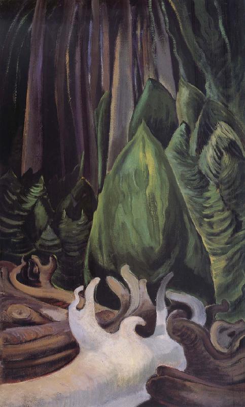 Emily Carr Sea Drift at the edge of the forest